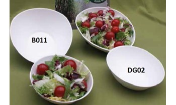 Salatschüssel BIO oval 450ml - 50 St.